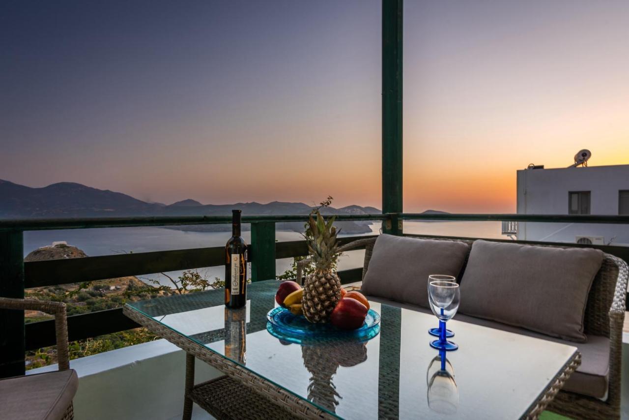 Plaka  Melisses Sea View Houseヴィラ エクステリア 写真