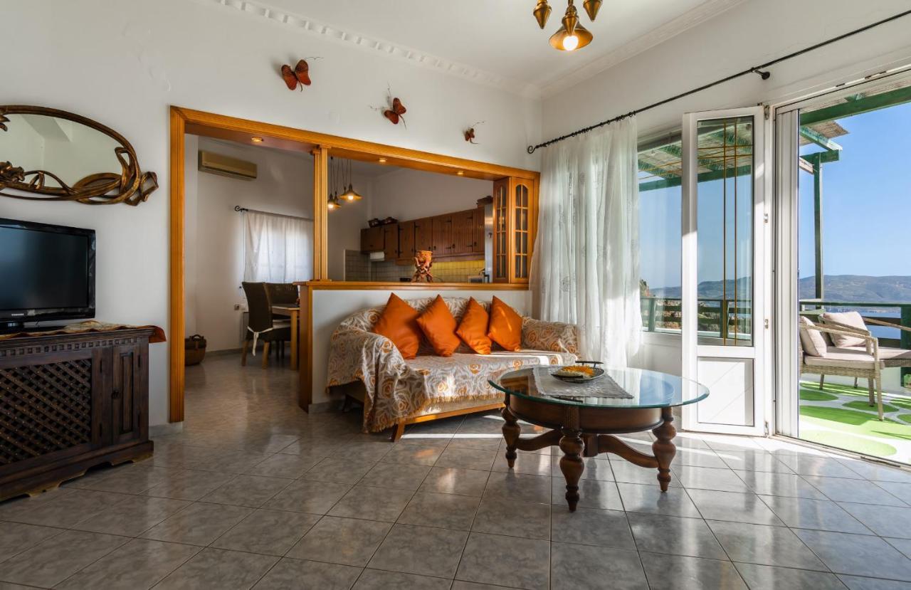 Plaka  Melisses Sea View Houseヴィラ エクステリア 写真