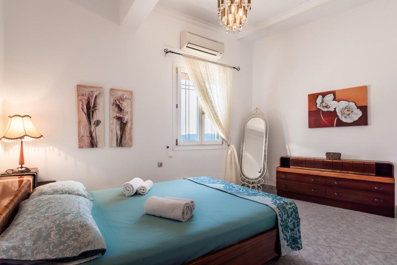 Plaka  Melisses Sea View Houseヴィラ エクステリア 写真