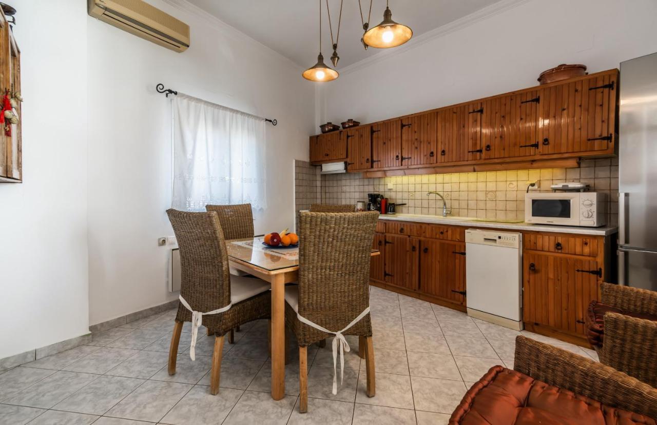 Plaka  Melisses Sea View Houseヴィラ エクステリア 写真