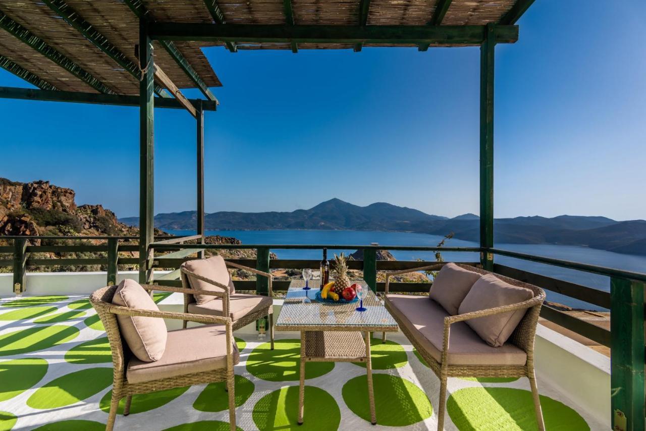 Plaka  Melisses Sea View Houseヴィラ エクステリア 写真