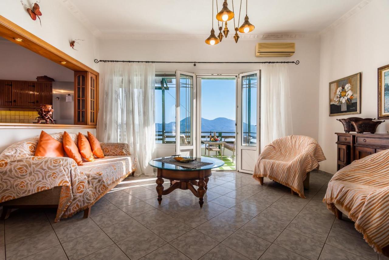 Plaka  Melisses Sea View Houseヴィラ エクステリア 写真