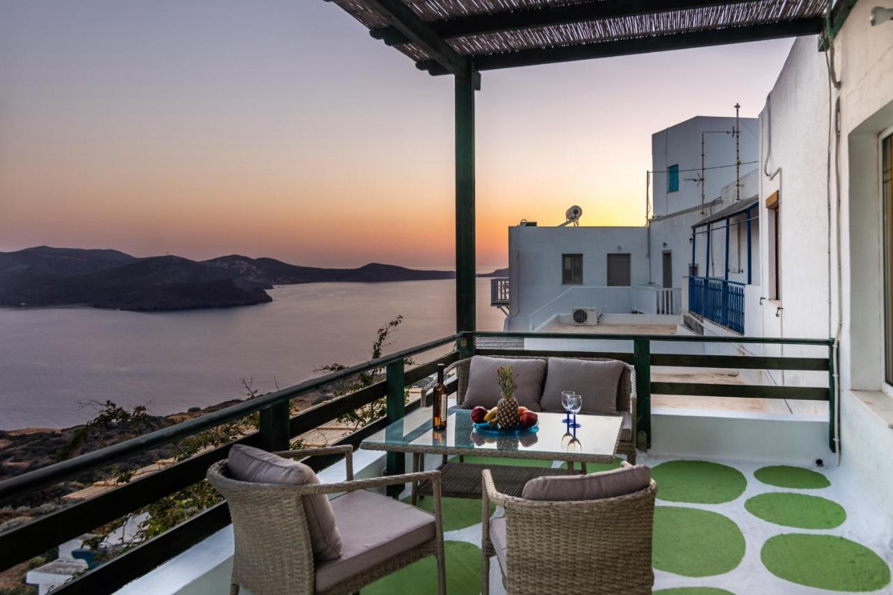 Plaka  Melisses Sea View Houseヴィラ エクステリア 写真